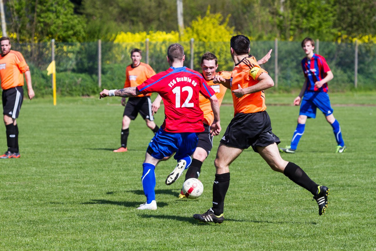 Bild 134 - Herren FSG BraWie 08 - TSV Ntzen : Ergebnis: 1:2